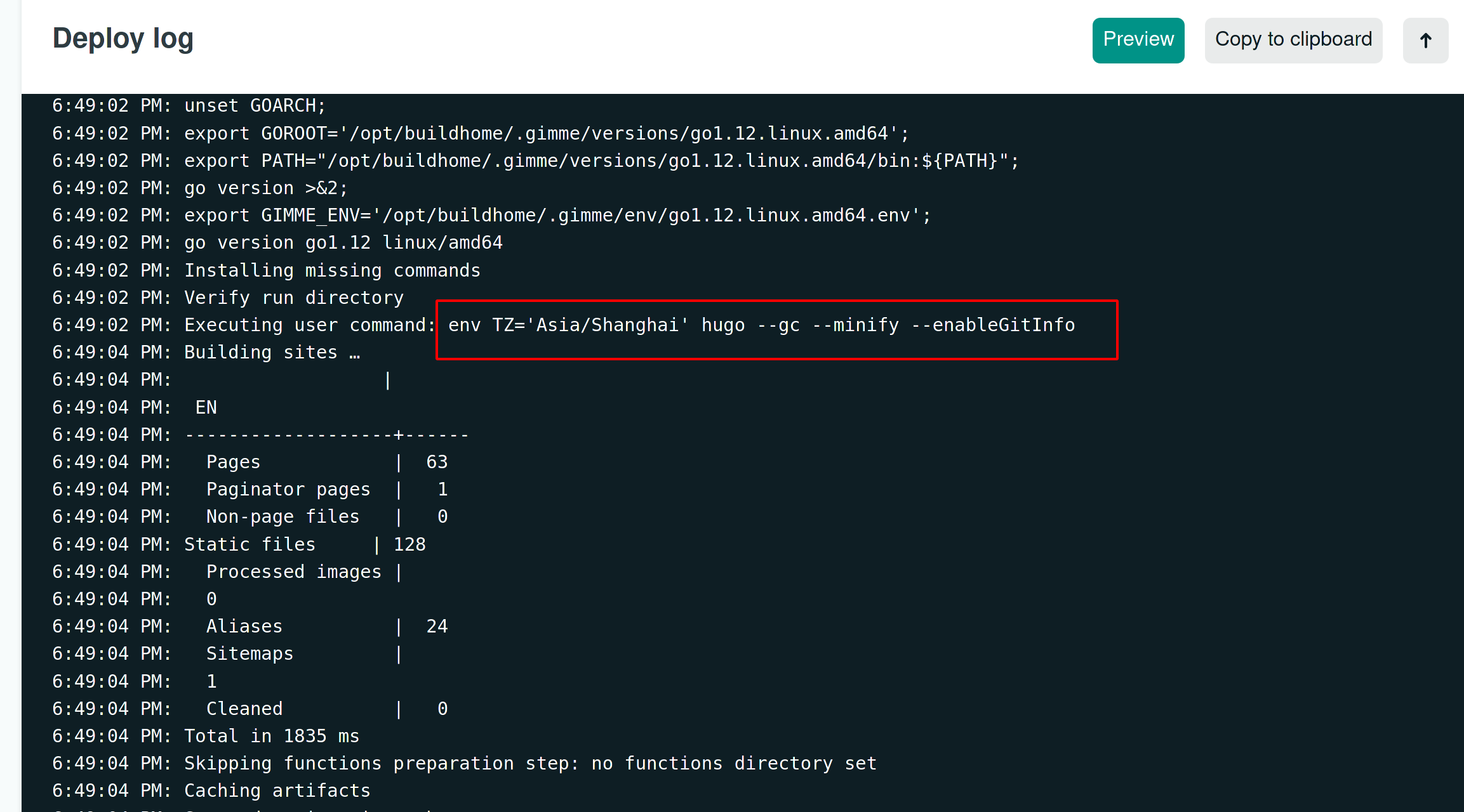 hugo-custom-build-command-on-netlify